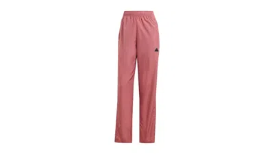 Pre-owned Adidas Originals Women's Tiro Cut 3stripes Woven Pants In Preloved Crimson/sandy Pink