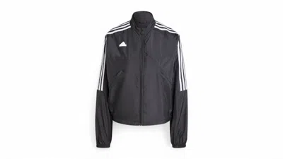 Pre-owned Adidas Originals Women's Tiro Cut 3stripes Woven Track Top In Black