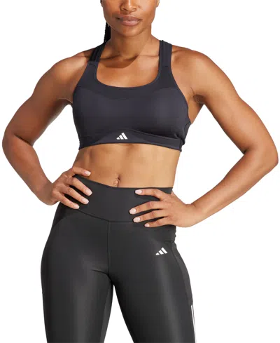 Adidas Originals Women's Tlrd Impact Training High-support Sports Bra, Xs-4x In Black