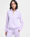 Adidas Originals Women's Tricot 3-stripes Track Jacket In Ice Lavendar