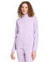 Adidas Originals Women's Tricot 3-stripes Track Jacket In Purple