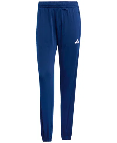 Adidas Originals Women's Tricot 3-stripes Track Pants In Dark Blue,white
