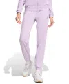 Adidas Originals Women's Tricot 3-stripes Track Pants In Purple