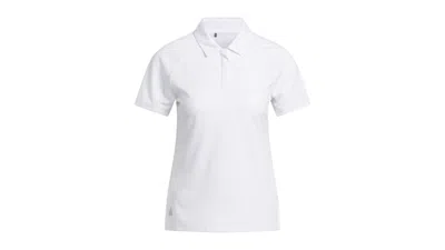 Pre-owned Adidas Originals Women's Ultimate365 Heat.rdy Polo Shirt In White