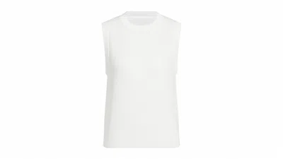 Pre-owned Adidas Originals Women's Ultimate365 Knit Tour Vest In White
