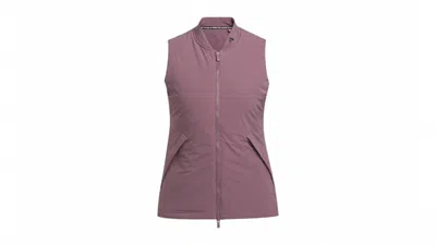 Pre-owned Adidas Originals Women's Ultimate365 Tour Frostguard Vest In Shadow Fig