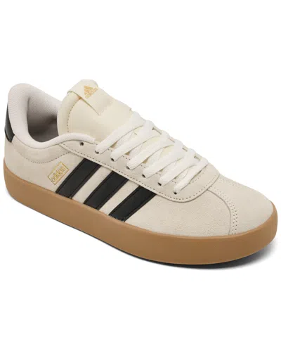 Adidas Originals Women's Vl Court 3.0 Casual Sneakers From Finish Line In Neutral