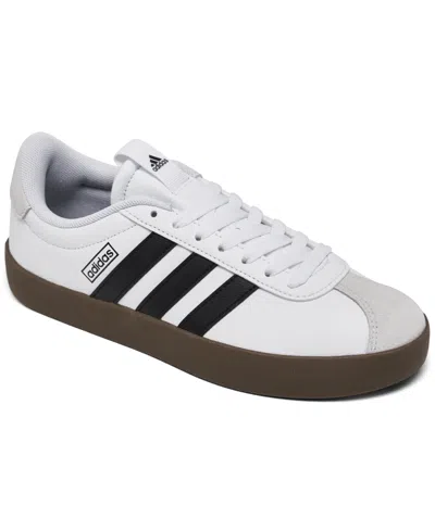 Adidas Originals Women's Vl Court 3.0 Casual Sneakers From Finish Line In White