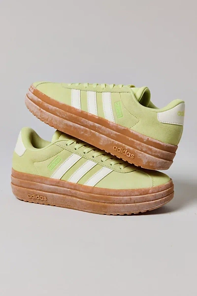 Adidas Originals Women's Vl Court Bold Sneaker In Lime, Women's At Urban Outfitters