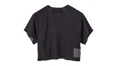 Pre-owned Adidas Originals Women's Y3 Short Sleeve Tee Shirt In Black