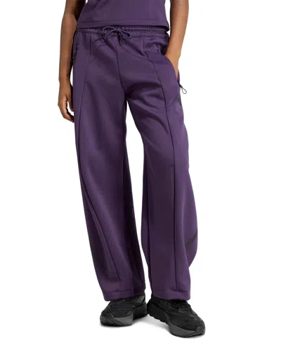 Adidas Originals Women's Z.n.e. Open-hem Pants In Purple