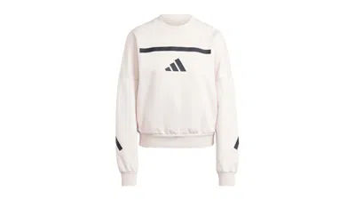 Pre-owned Adidas Originals Women's Z.n.e. Sweatshirt In Wonder Quartz