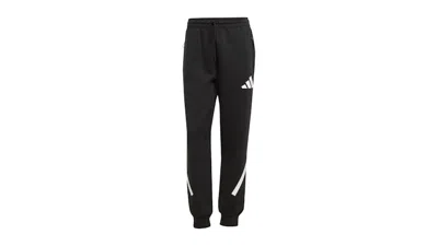 Pre-owned Adidas Originals Women's Z.n.e. Tracksuit Bottoms In Black/white