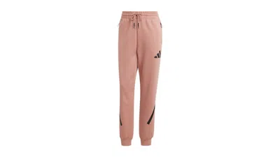 Pre-owned Adidas Originals Women's Z.n.e. Tracksuit Bottoms In Warm Clay