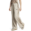 Adidas Originals Womens Adidas 3-stripes Animal Printed Open Hem Pants In Neutral