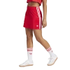 Adidas Originals Womens Adidas 3 Stripes Mini Skirt In Red