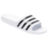 Adidas Originals Womens Adidas Adilette Shower Slides In White/black/white