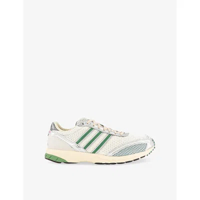 Adidas Originals Womens Cream White Preloved Gre Adizero Adios Mesh Trainers In Multi