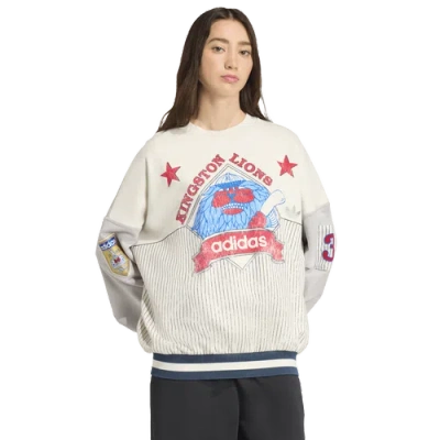 Adidas Originals Womens Adidas Baseball Crew In Neutral