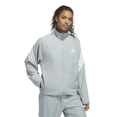 Adidas Originals Womens Adidas Crazy Lite Full-zip Jacket In Gray