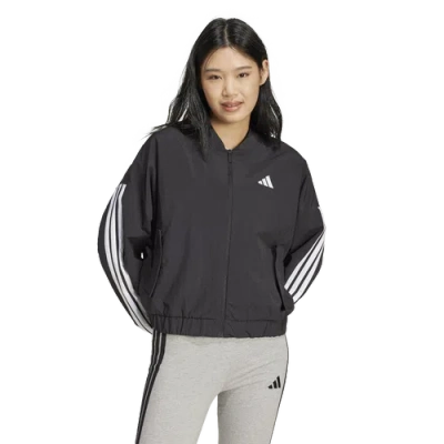 Adidas Originals Womens Adidas Essentials 3stripe Lifestyle Woven Bomber Jacket In Multi