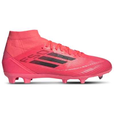 Adidas Originals Womens Adidas F50 League Mid Firm Ground In Turbo/aurora Black/platin Metallic