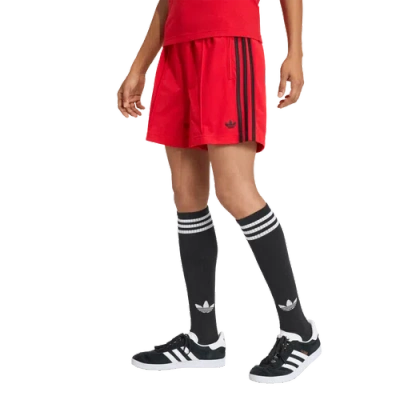 Adidas Originals Womens Adidas Fb Short In Red