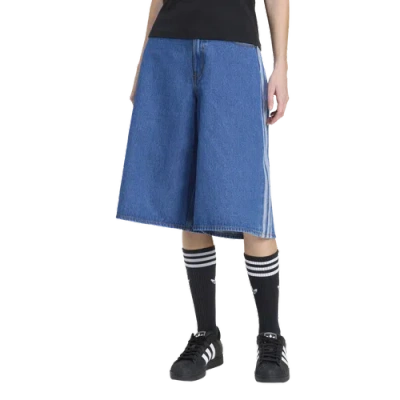 Adidas Originals Womens Adidas Firebird Jort In Blue