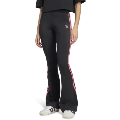 Adidas Originals Womens Adidas Flared Leggings In Black