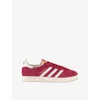 Adidas Originals Womens Adidas Gazelle Suede Low-top Trainers In Team Victory