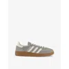 Adidas Originals Adidas Women's Originals Handball Spezial Casual Shoes In Silver Pebble Offwhite G