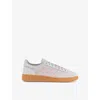 Adidas Originals Womens Adidas Handball Spezial Suede Low-top Trainers In Grey Two Clear