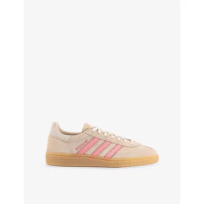 Adidas Originals Womens Adidas Handball Spezial Suede Trainers In Neutral