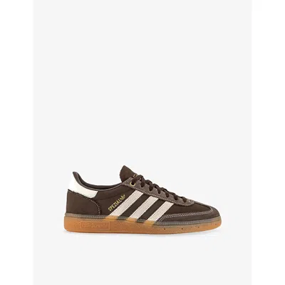 Adidas Originals Womens Dark Brown Off White Gum Handball Spezial Suede Trainers Eur 39.5 / 6.5 Uk