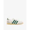 Adidas Originals Womens Offwhite Collegiate Gree Japan Leather Low-top Trainers In Neutral