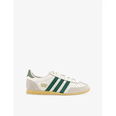 ADIDAS ORIGINALS WOMENS ADIDAS JAPAN LEATHER LOW-TOP TRAINERS