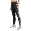 Adidas Originals Womens  3 Stripe Leggings In Black/white