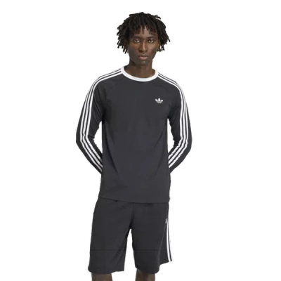 Adidas Originals Womens  3 Stripes Long Sleeve T-shirt In Multi