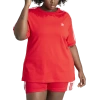 Adidas Originals Womens  Adicolor 3-stripes Baby T-shirt (plus Size)