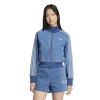 Adidas Originals Adicolor Denim Track Jacket In Blue