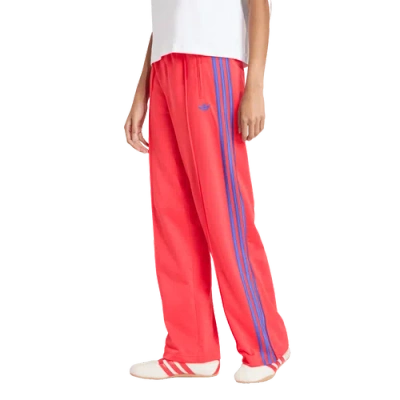 Adidas Originals Womens  Adicolor Classics Firebird Track Pants In Red