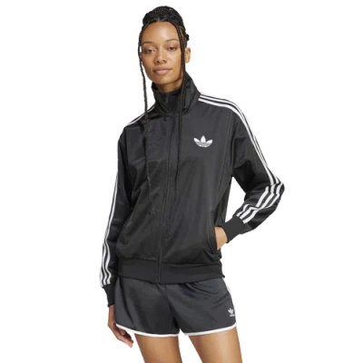Adidas Originals Womens  Adicolor Firebird Lifestyle Track Top In Black