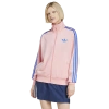 Adidas Originals Womens  Adicolor Firebird Lifestyle Track Top In Semi Pink Spark/blue