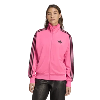 Adidas Originals Womens  Adicolor Firebird Track Top In Pink