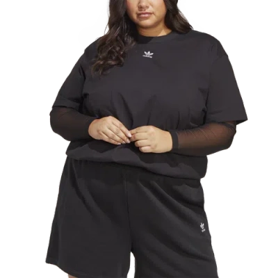 Adidas Originals Adidas Women's Originals Adicolor Essentials T-shirt (plus Size) In Black