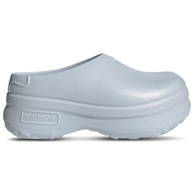 Adidas Originals Womens  Adifom Stan Smith Mule In Blue Spark Met/white/halo Blue