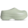 Adidas Originals Adifom Stan Smith Platform Mule In Linen Green Met/white/linen Green