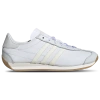 Adidas Originals Womens White Offwhite Country Og Brand-stamp Leather Low-top Trainers In White/off White/alumina