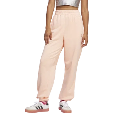 Adidas Originals Womens  Essentials Fleece Lifestyle Sweat Pants In Neutral