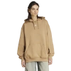 Adidas Originals Womens  Essentials Oversized Hoodie In Neutral